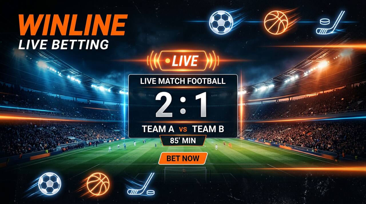 Прямые трансляции в приложении Winline iOS